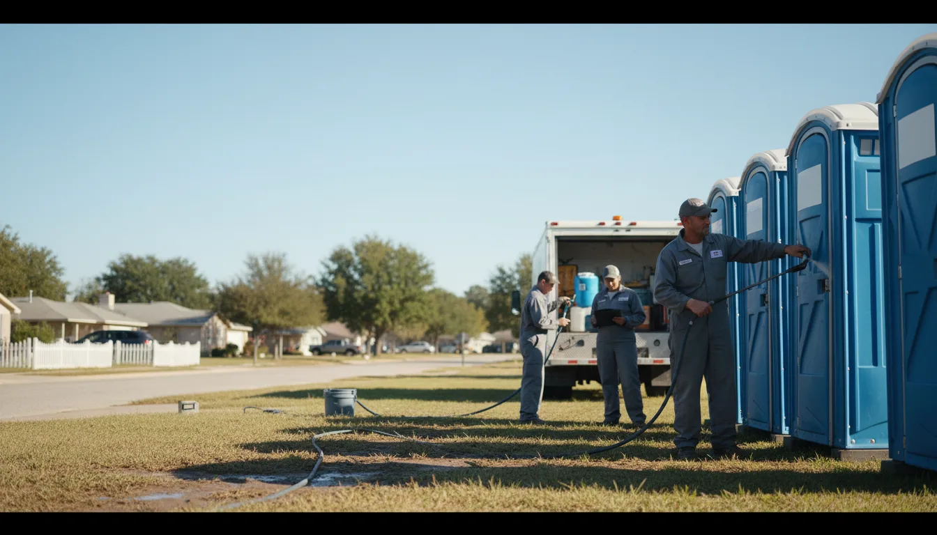 Long-Term Portable Toilet Rental in Monroeville, IN near me
